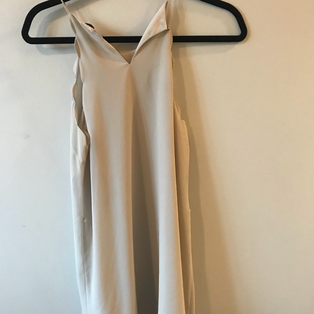 Tank, naked zebra dress